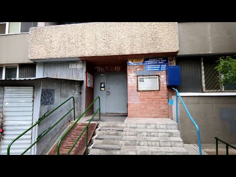Видео: 📱Новый домофон Спутник! 🏢16-ти этажка! Лифты (ЩЛЗ-2009 г.в); Тольятти; б-р Туполева 11, подъезд 1