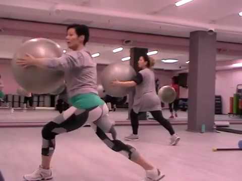 Видео: Фитбол. Основная часть. Семинар SuperFitness Company