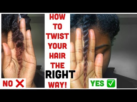 Видео: Урок по плетению двух прядей натуральных волос