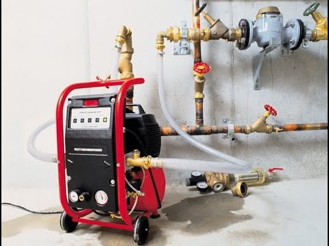 Видео: Промывка отопления  Rothenberger ROPULS