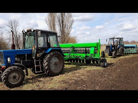 Видео: Сравнительный посев сеялками: НИКА-4 2019г.в. и СЗ-3,6 1978г.в. СельхозТехника ТВ