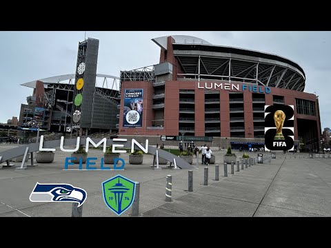 Видео: Стадион «Люмен Филд» — Сиэтл, Вашингтон (стадион, где пройдёт Чемпионат мира по футболу 2026 года)