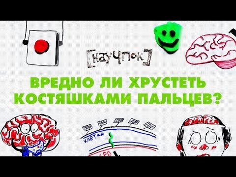 Видео: Научпок - Вредно ли хрустеть костяшками пальцев?