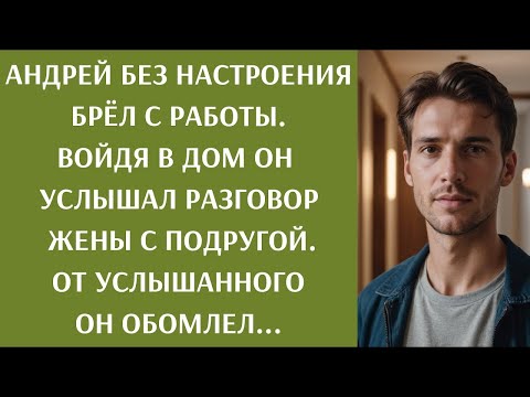 Видео: Вернувшись домой раньше муж услышал разговор жены с подругой  От услышанного он обомлел