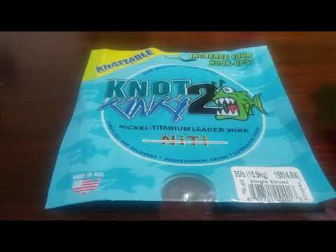 Видео: Оснастка «Стингер» из титановой проволоки для морской рыбалки с каяка | Knot 2 Kinky | Perfection...