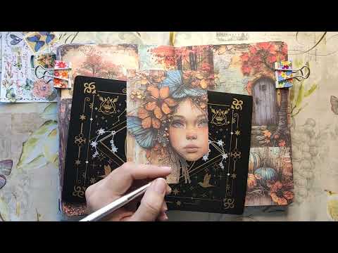 Видео: 🍂🍁Час спогадів і мрій🏵️🍁#asmr, #collage, #aestheticjournaling, #scrapbooking, #art 