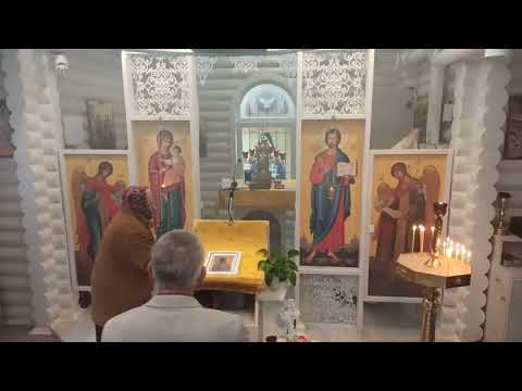 Видео: 12 листопада, середа 23-го тижня після 50-ці Св. сщмч. Йосафата Божественна Літурґія, мирування