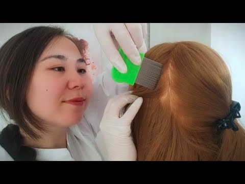 Видео: АСМР - Врач - трихолог ✨ Волосы | Осмотр и процедура кожи головы 💆🏼 Нежный Шепот
