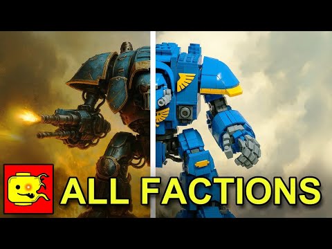Видео: Самые безумные MOC LEGO Warhammer 40k из когда-либо созданных
