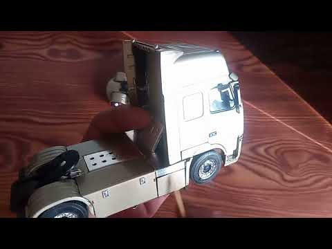 Видео: 40.  VOLVO FH16 580 Conversione 1/43. Конверія. Модель Вольво 1/43м..
