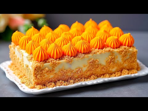 Видео: Новый рецепт апельсинового пирога. Кремовый апельсиновый пирог, который тает во рту.