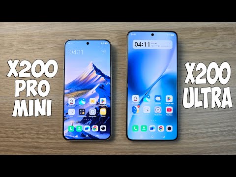 Видео: VIVO X200 PRO MINI VS X200 ULTRA - БОЛЬШАЯ ЛИ РАЗНИЦА? ПОЛНОЕ СРАВНЕНИЕ!