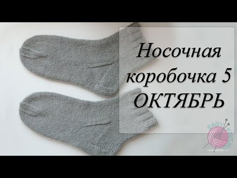 Видео: СП "Носочная Коробочка 5" с Еленой Велиной/ Отчетное видео за октябрь 2025