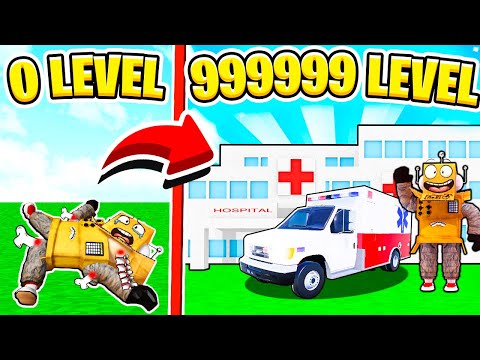Видео: Я ПОСТРОИЛ БОЛЬНИЦУ МАКСИМАЛЬНОГО УРОВНЯ !? ROBLOX HOSPITAL TYCOON НУБ и ПРО ВИДЕО