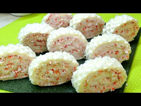 Видео: РУЛЕТ ,,РОЗОВОЕ ОБЛАЧКО "Нежнейшее чудо!