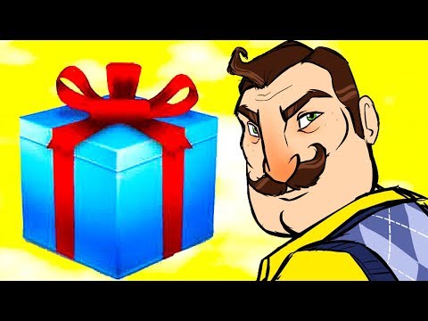 Видео: ПОДАРОК ОТ СОСЕДА! - Hello Neighbor Beta 3 [Привет Сосед Бета 3]