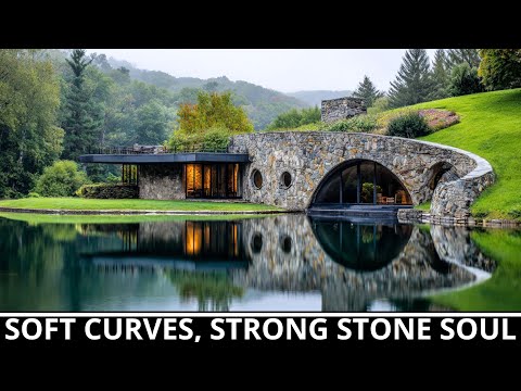 Видео: Этот каменный дом выглядит просто… пока вы не почувствуете его душу
