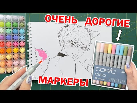 Видео: ЭТО МОИ САМЫЕ ДОРОГИЕ МАРКЕРЫ COPIC !! Я В ШОКЕ С ЭТОГО НАБОРА... тестирую КОПИКИ