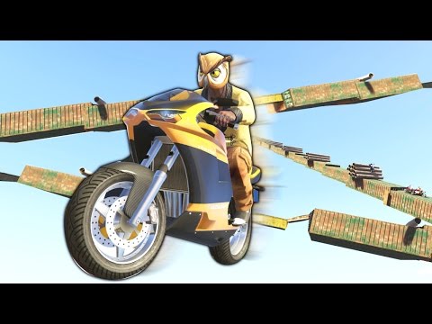 Видео: БЕЗУМНЫЙ МОТОПАРКУР ПО ТРУБАМ В GTA 5 ONLINE ( ГОНКИ )