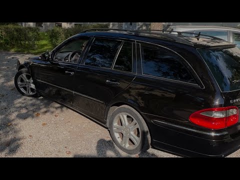 Видео: Полирую Мерседес 211 и готовлю Рено к замене мотора