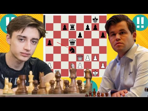 Видео: Магнус Карлсен vs Даниил Дубов 38