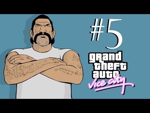 Видео: GTA: VICE CITY. Полное прохождение #5. Паук на заднем плане.