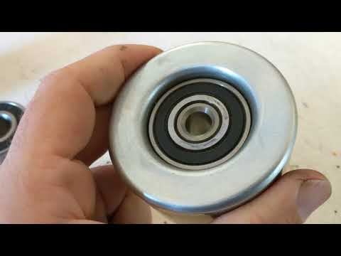 Видео: Замена подшипника натяжного ролика Lexus и Toyota