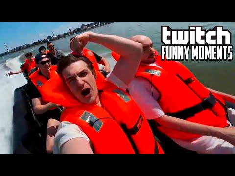 Видео: Топ Моменты с Twitch | 100 км/ч на лодке