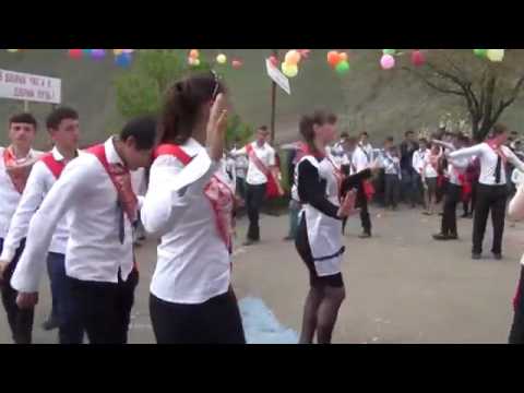 Видео: Последний звонок Цудикской СОШ 2015