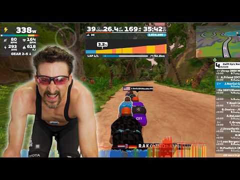 Видео: Самая длинная гонка Zwift в моей жизни