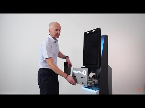 Видео: Терминал самостоятельной регистрации посетителей PassOffice Terminal