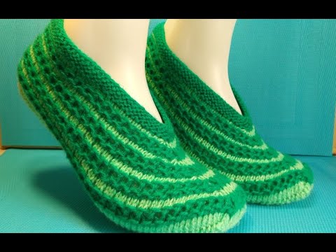 Видео: Тапочки на большой размер/уютные следки #688