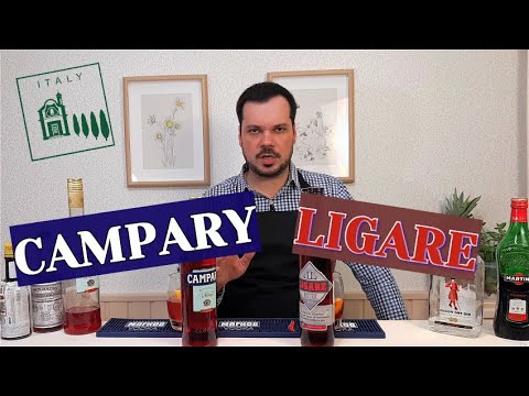 Видео: Сравнение Биттеры Кампари и Лигаре, 2 версии Негрони, Campari / Ligare Negroni 2 versions