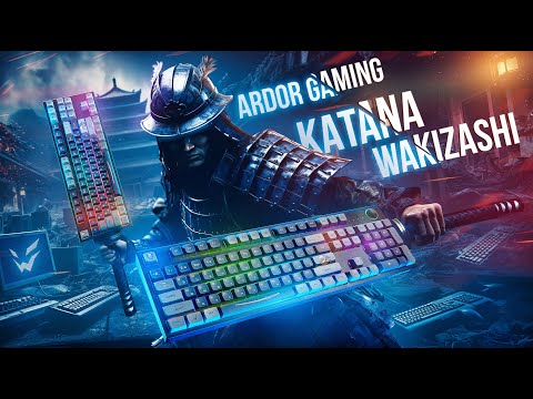 Видео: Клавиатура ARDOR GAMING Katana и Wakizashi. Внешний вид, конструкция и фишки.