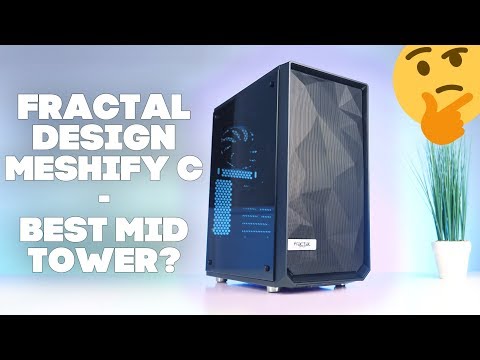 Видео: Обзор Fractal Design Meshify C - лучший компактный Mid Tower?