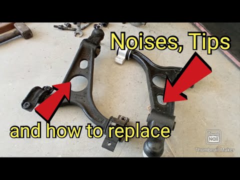 Видео: Как заменить рычаги подвески на Alfa Romeo 156, 147 и GT. Шумы и износ