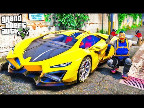 Видео: БИТВА ВОРОВ В GTA 5 - НАШЁЛ ОЧЕНЬ РЕДКИЙ СУПЕРКАР НА СЕКРЕТНОЙ ПАРКОВКЕ! ⚡ГАРВИН