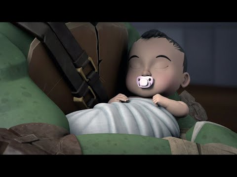 Видео: Черепашки и малышка Караи | Легенды Черепашек-ниндзя