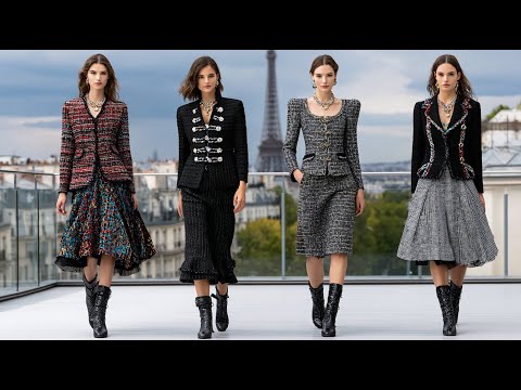 Видео: Коллекция CHANEL осень-зима 2026 | Вечная парижская элегантность и роскошный стиль