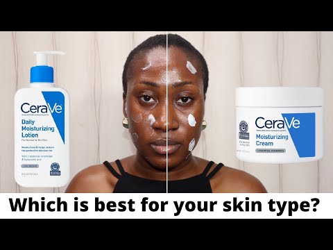 Видео: Увлажняющий лосьон Cerave против увлажняющего крема Cerave