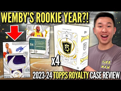Видео: САМЫЙ БОЛЬШОЙ ВЫСОКОКАЧЕСТВЕННЫЙ НАБОР TOPPS (WEMBY)?! 😳🔥 Обзор баскетбольного кейса Topps Royalt...