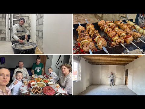 Видео: Ремонт дом 40 часть и С Днём Рождения Роман 6 лет! (Глухие) Deaf