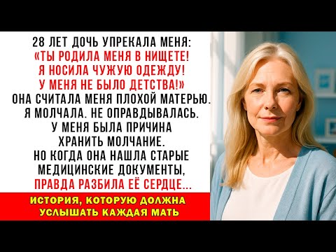 Видео: Дочь кричала: 'Ненавижу нашу нищету!' Но не знала одного...