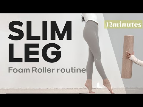 Видео: Как уменьшить отечность ног с помощью поролонового валика - Получите красивые ноги!