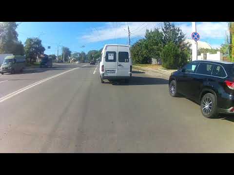 Видео: Маршрут троллейбуса № 4 в Тирасполе (Вид из кабины водителя)