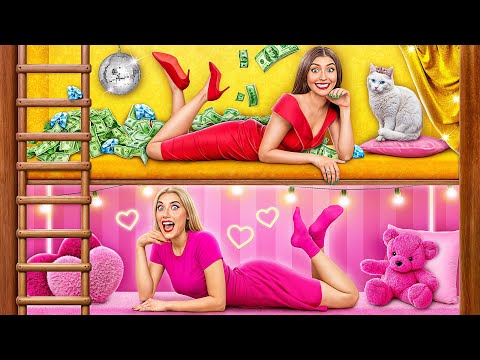 Видео: Секретный Домик Под Кроватью | Сумасшедший Челлендж от Trend DO Challenge