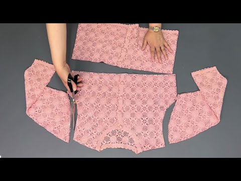 Видео: [DIY] Я сделаю 4 чудесные работы с 1 кардиганом, который я не смогу носить.