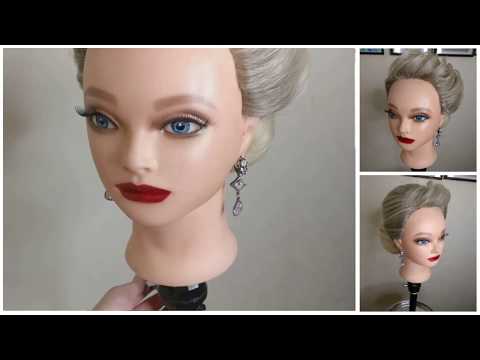 Видео: ПРИЧЕСКА НИЗКИЙ ПУЧОК. БЫСТРАЯ ПРИЧЕСКА ДЛЯ ФОТОСЕССИЙ.