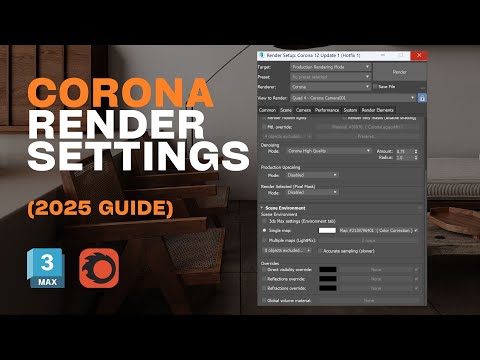 Видео: Объяснение настроек Corona Render (2025) — единственное руководство, которое вам когда-либо понад...
