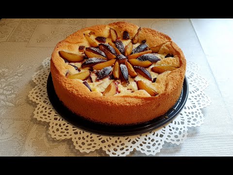 Видео: Сливовый пирог с пудингом!